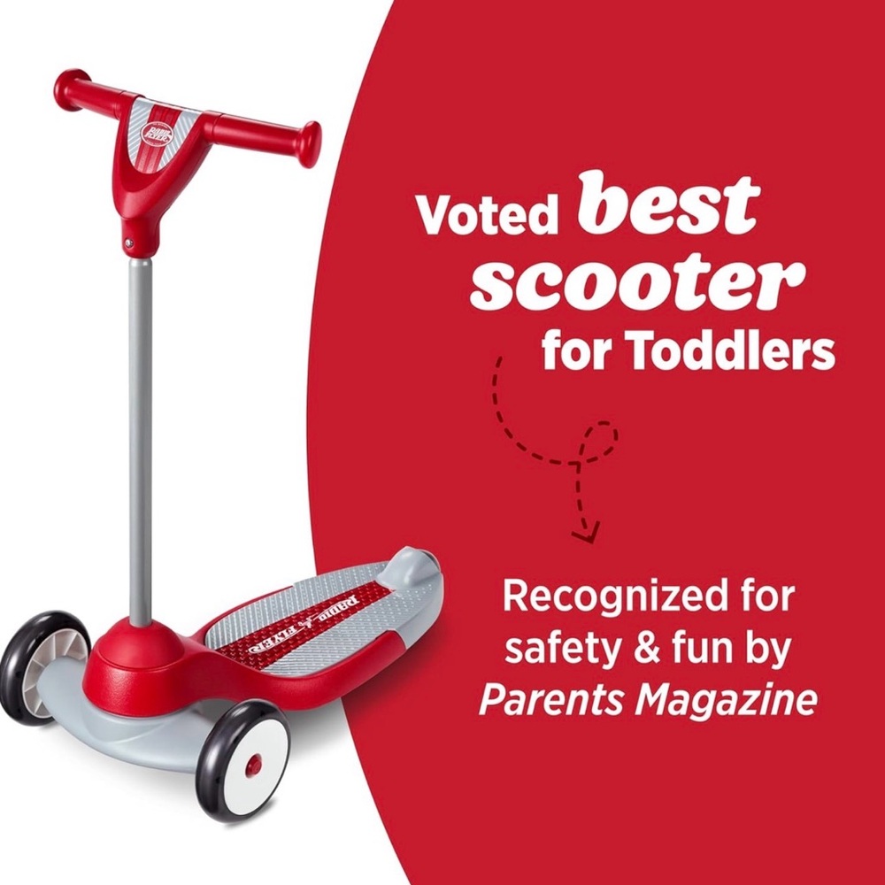 Radio Flyer Red and Gray Toddler Scooter
